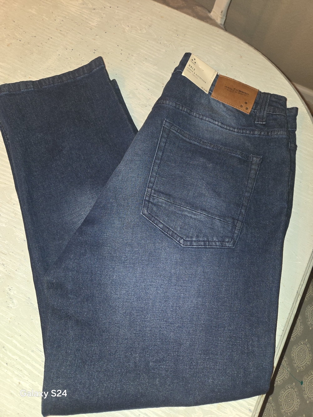Men's Sz 36x30 Zakbrand Relaxed Fit Hale Jeans New